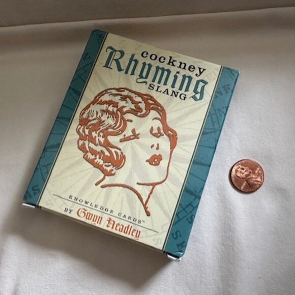 Cockney Rhyming Slang Knowledge Card Deck - Picture 6 of 6